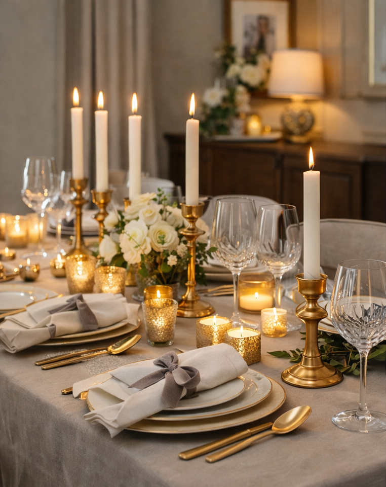 Royal Shabbat Table