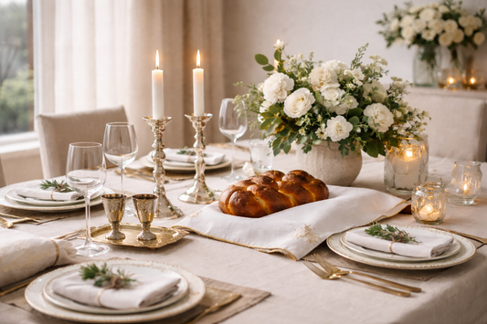 Classic Shabbat Table