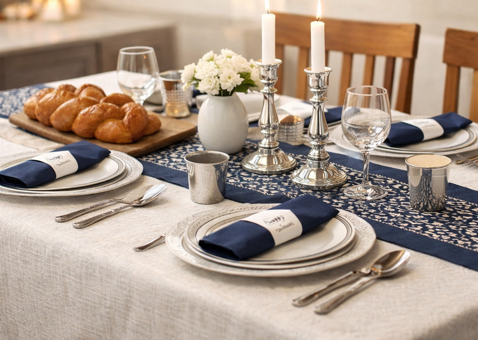 Royal Shabbat Table